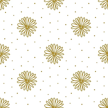 Artwork thumbnail, Handdrawn Flower Pattern by PatternSquare