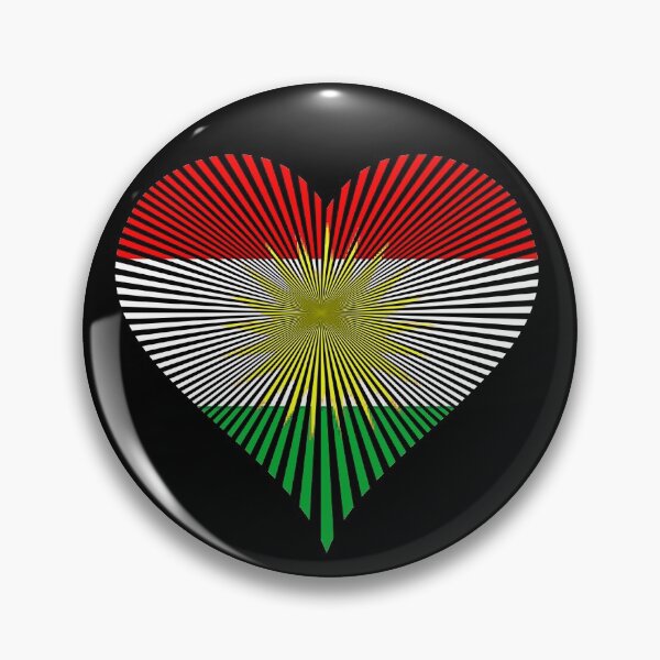Item preview, Heart Kurdistan flag designed and sold by AdelloDeAmo.