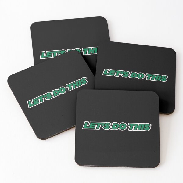 Item preview, Let's do this Green and Black Logo designed and sold by PeterPrv.