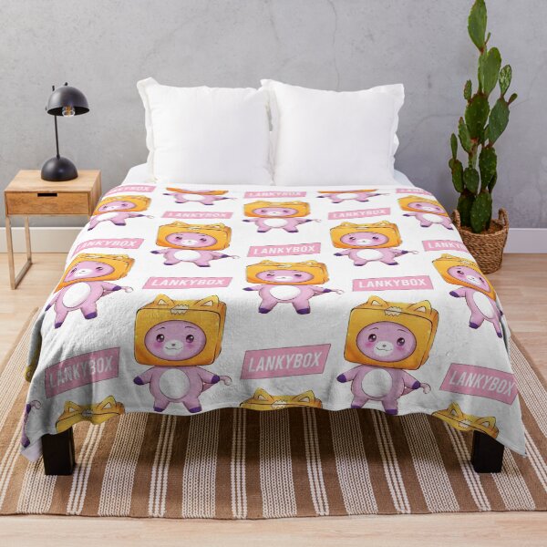 Lankybox Throw Blanket