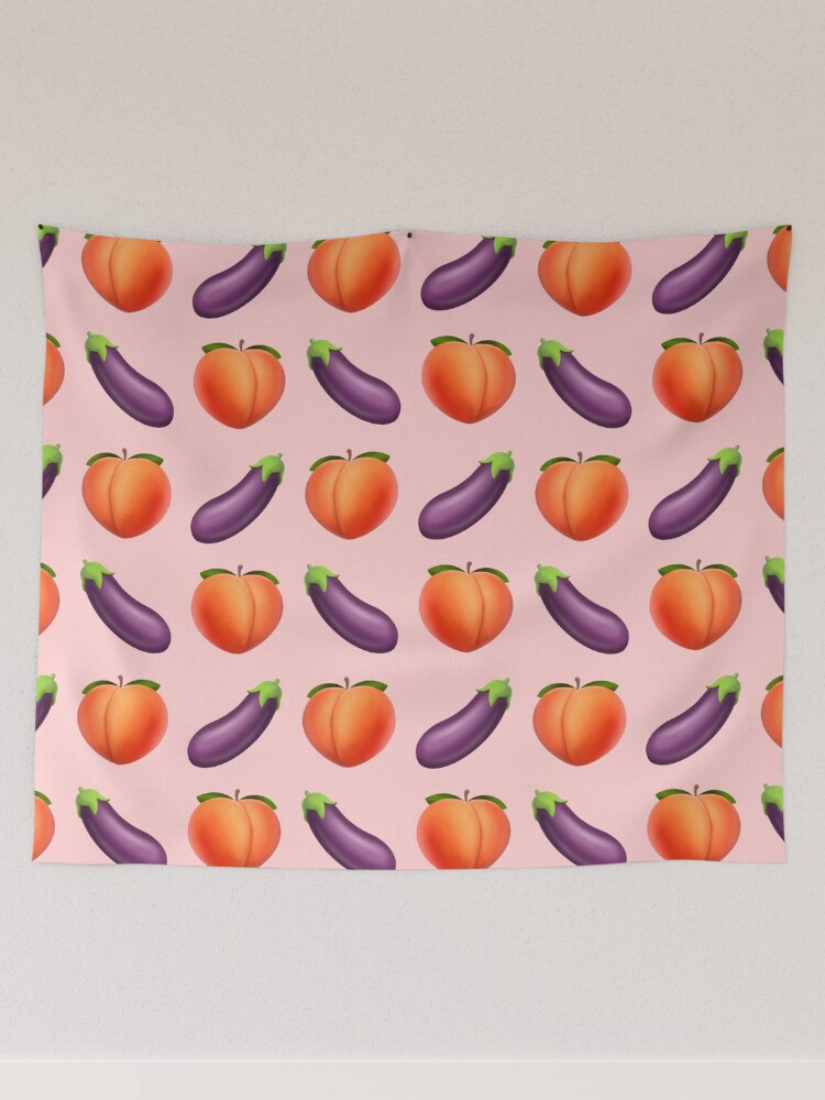 Eggplant and Peach Art Board Print for Sale by ValentinaHramov