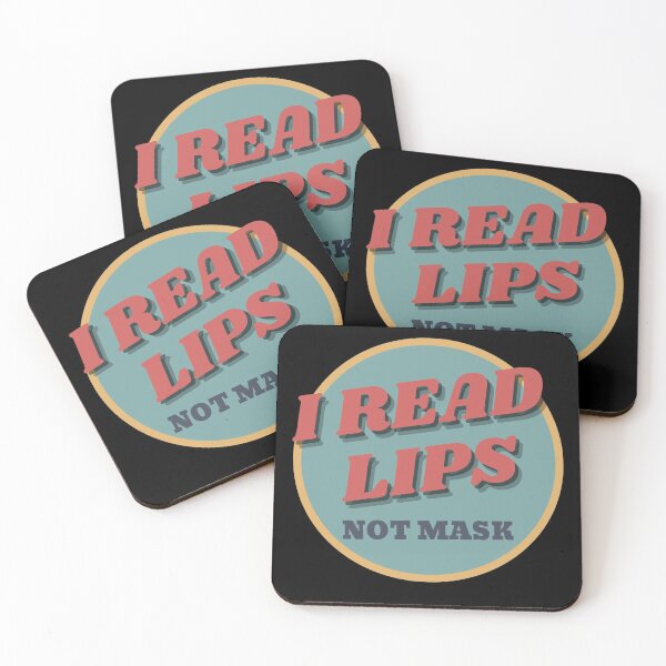 Item preview, Hearing Impaired I Read Lips Not Mask designed and sold by NickDsigns.