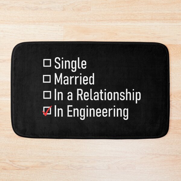 Item preview, Engineer Relationship Status designed and sold by AeroAstro.
