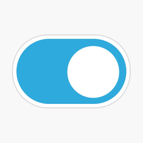 Dark Mode Switch On Sticker