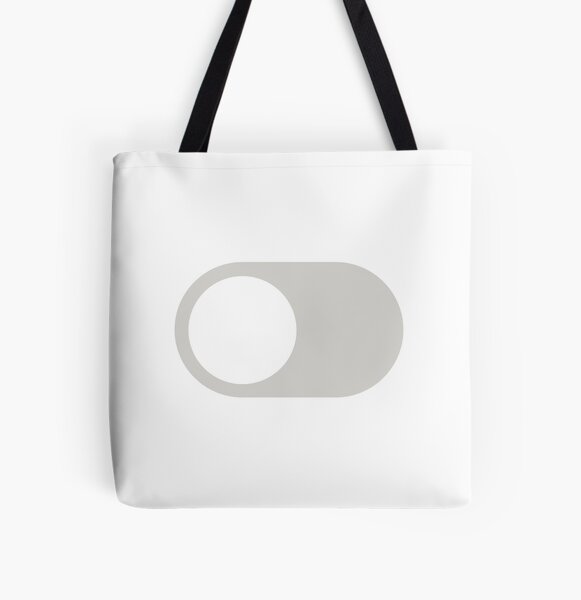 Dark Mode Switch Off All Over Print Tote Bag
