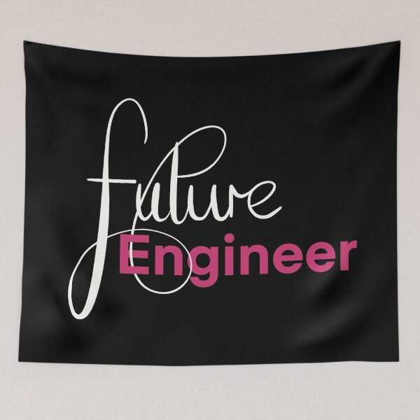 Item preview, Future Engineer in Pink designed and sold by ToriaScarlett.