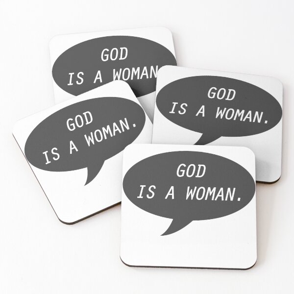Item preview, God is a woman - Black Bubble designed and sold by teetata.