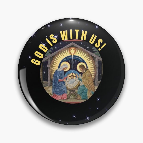 Item preview, Christmas Nativity God Is With Us! designed and sold by DiverseMerch.