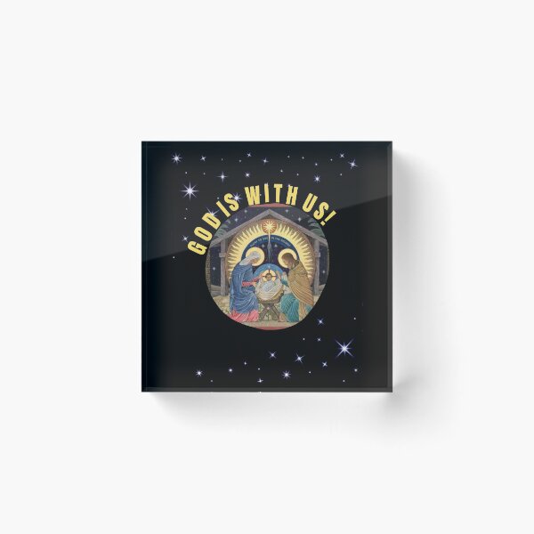 Item preview, Christmas Nativity God Is With Us! designed and sold by DiverseMerch.