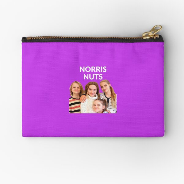 Norris Nuts merchandising Zipper Pouch