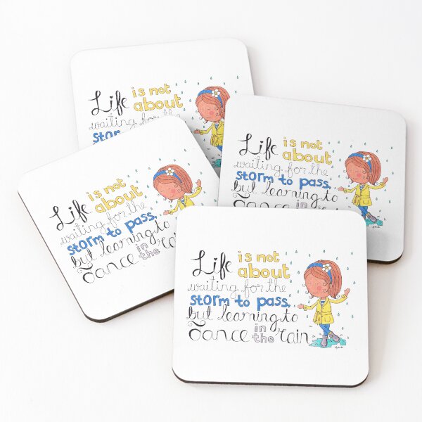 Item preview, Learning to Dance in the Rain designed and sold by LouiseFranksArt.