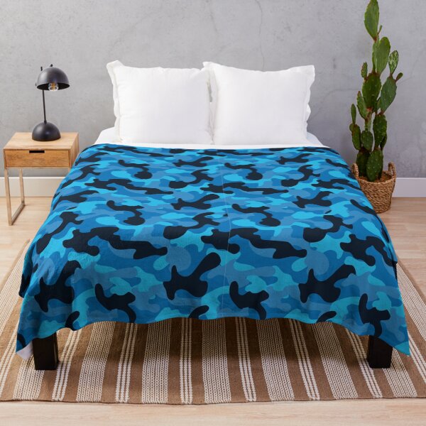 Item preview, Blue Camouflage designed and sold by UrbanAcid.