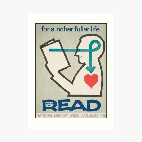 National Library Week Art Print