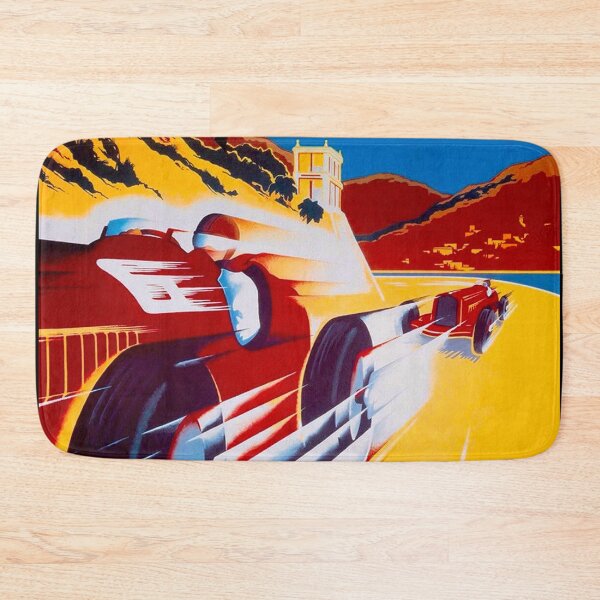 Item preview, MONACO: Vintage Grand Prix Auto Racing Print designed and sold by posterbobs.