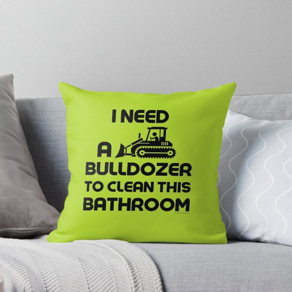 Item preview, Bulldozer House Cleaner Housekeeping Fun designed and sold by SavvyCleaner.