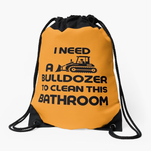 Item preview, Bulldozer House Cleaner Housekeeping Fun designed and sold by SavvyCleaner.