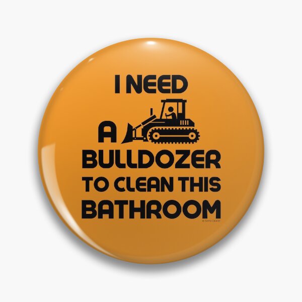 Item preview, Bulldozer House Cleaner Housekeeping Fun designed and sold by SavvyCleaner.