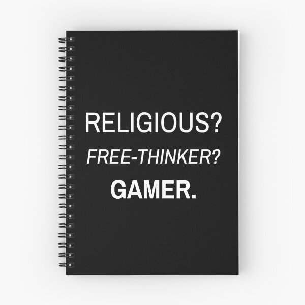 Item preview, Typical Gamer: RELIGIOUS FREE-THINKER GAMER Meme Design designed and sold by LevelUpMerch.