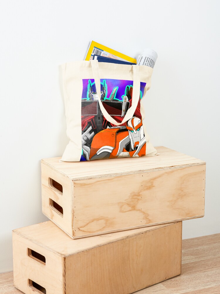 TFP Optimus and Ratchet - Independent Artist Work Tote Bag for