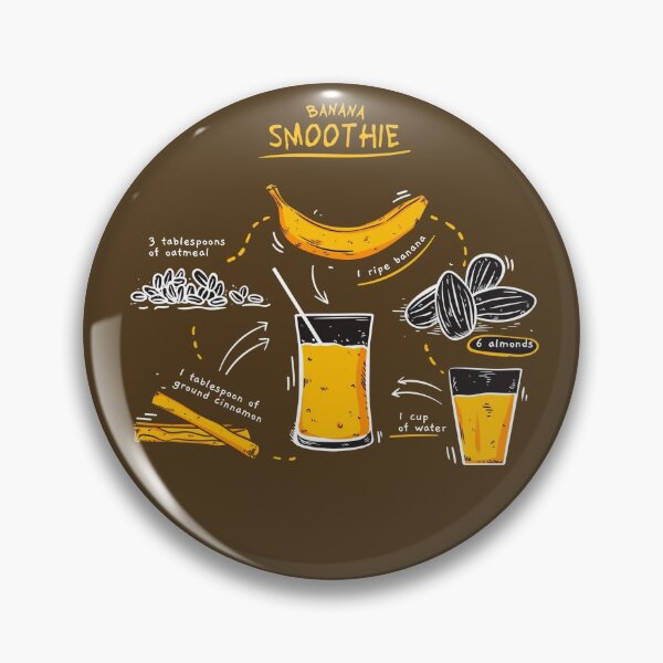 Item preview, Banana smoothie recipe designed and sold by rachidkrouch.
