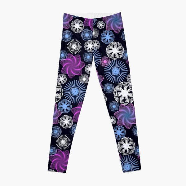 Dancing Spirographs Leggings
