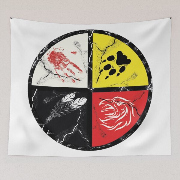 Item preview, Native American-medicine wheel designed and sold by nativeStor.
