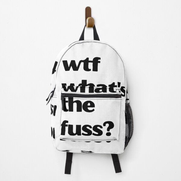 Item preview, wtf what's the fuss? designed and sold by coolteesok.