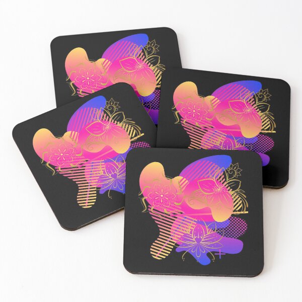 Item preview, Glowing Resignation-Black Background  designed and sold by Trendi61.
