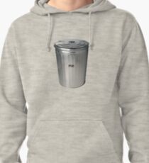 I Am Trash Print Pullover Hoodie