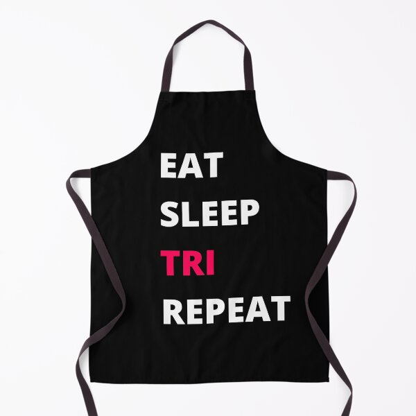 Item preview, Eat Sleep TRI Repeat designed and sold by shopbikeshirt.