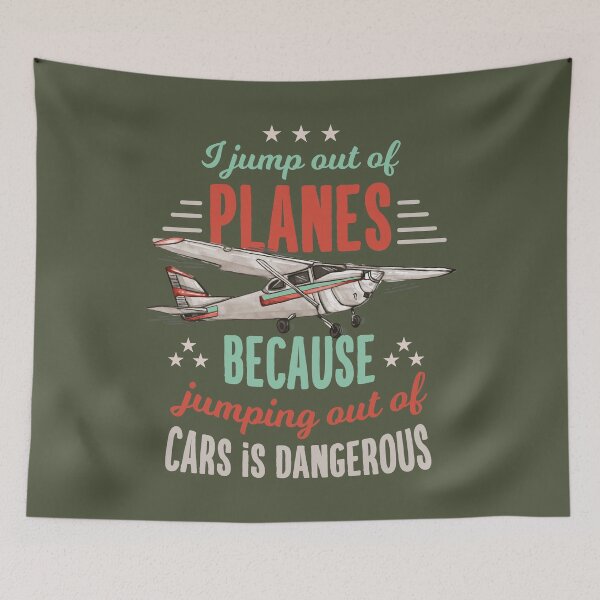 Item preview, Funny Skydiving Gift For Skydivers & Parachuting Lovers designed and sold by MrEddie10.
