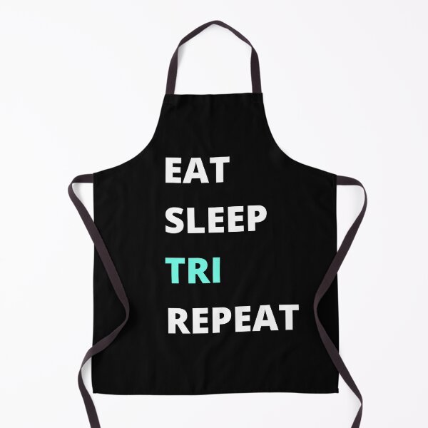 Item preview, Eat Sleep TRI Repeat designed and sold by shopbikeshirt.