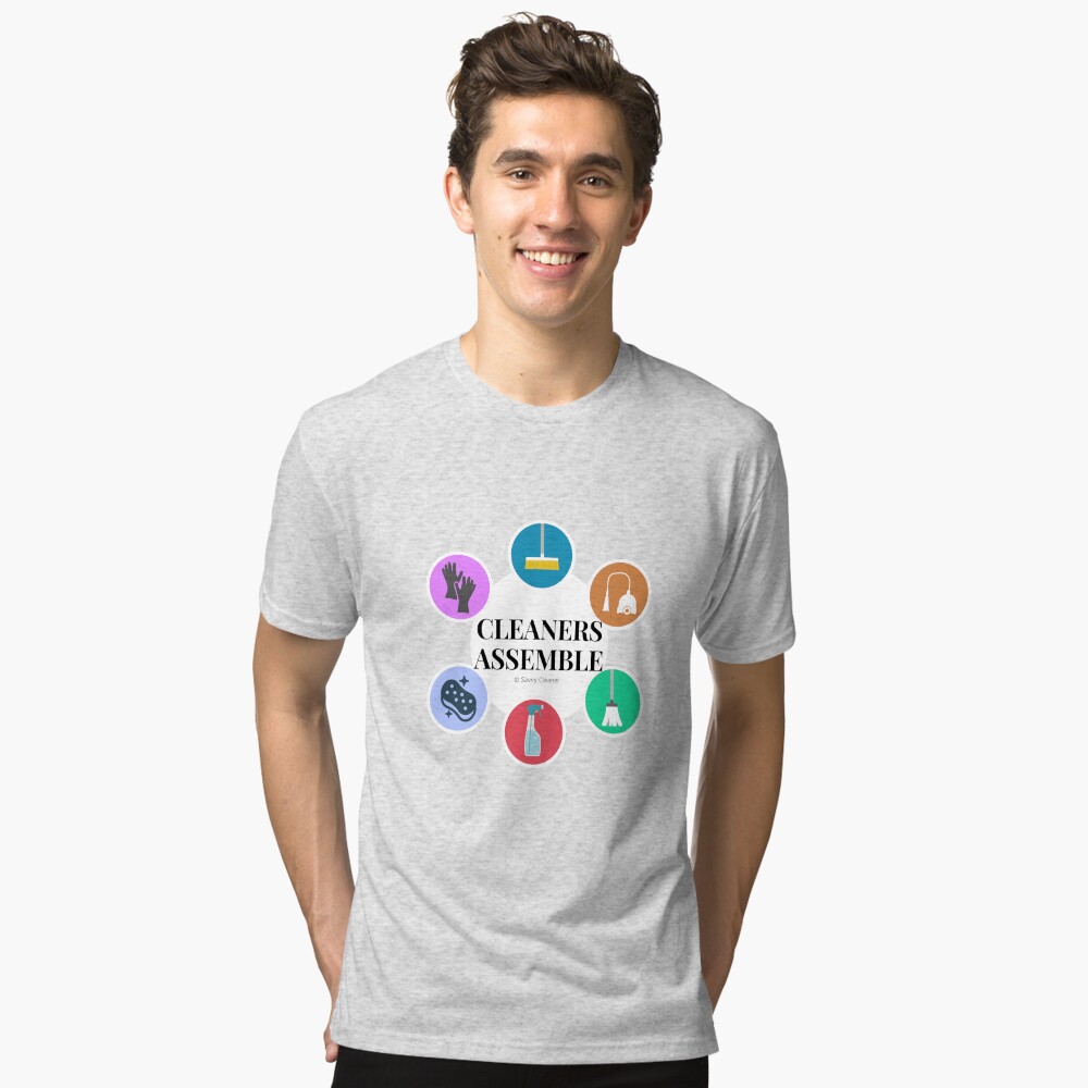 Item preview, Tri-blend T-Shirt designed and sold by SavvyCleaner.