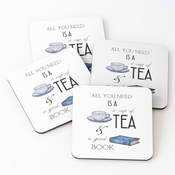 Item preview, Books and Tea for Cozy Reading designed and sold by 13Moons.