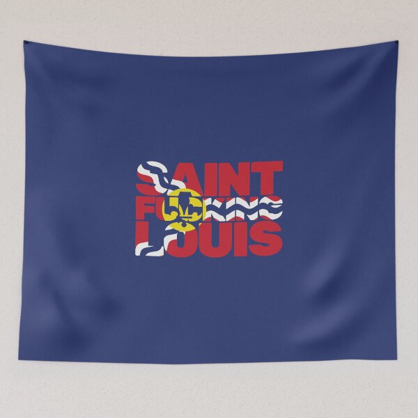 Item preview, Saint Fucking Louis Flag Sticker designed and sold by kwillhoite.