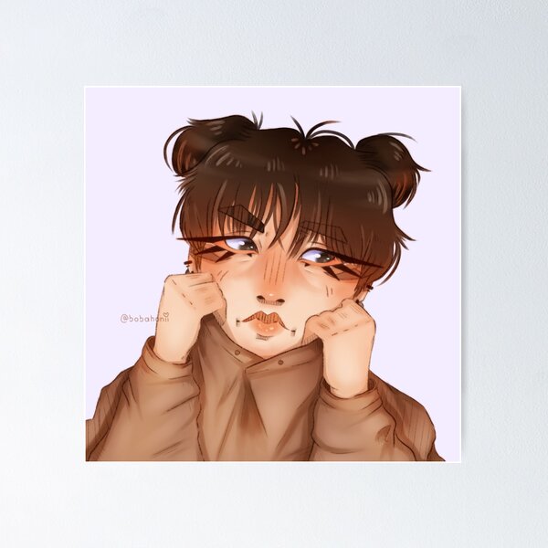 Item preview, BTS SUGA - space buns designed and sold by bobahonii.