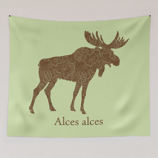 Item preview, Alce topográfico designed and sold by Duncan Bullock.