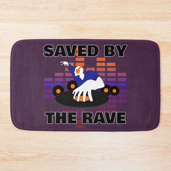Item preview, Saved By The Rave - Orange Blue Purple - Scratch Djay Record  designed and sold by NoMatterLab.