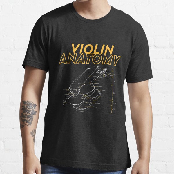 violin anatomy shirt