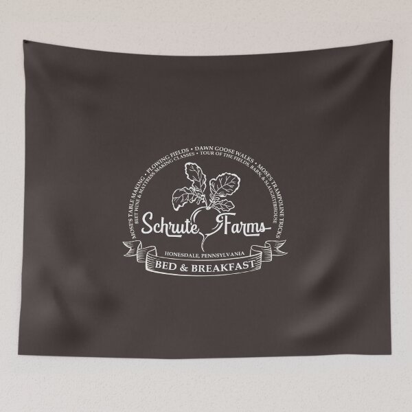 Item preview, Shrute Farms B&B designed and sold by ninthstreet.