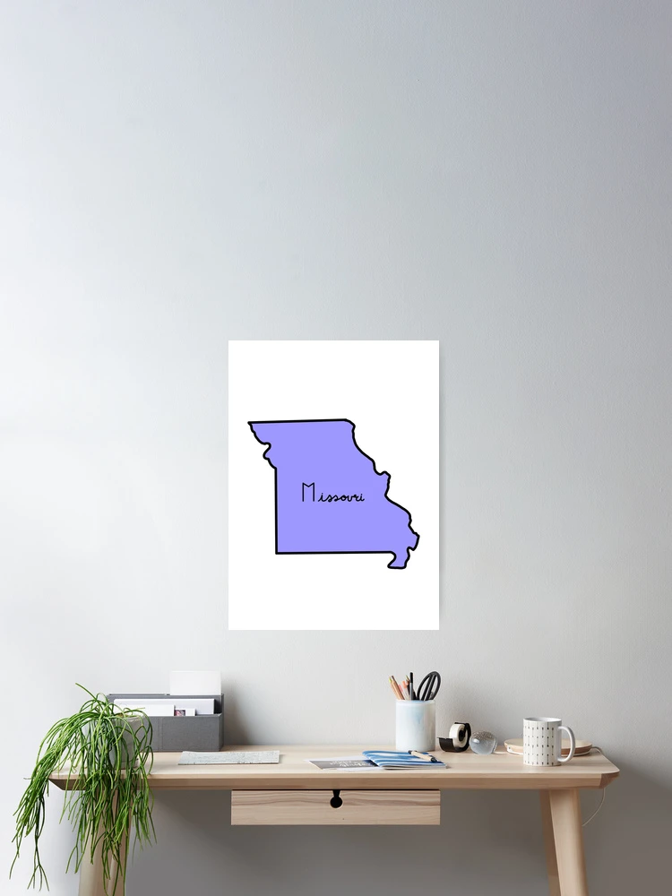 Thumbnail 2 of 3, Poster, Missouri  designed and sold by RMSdesigns.