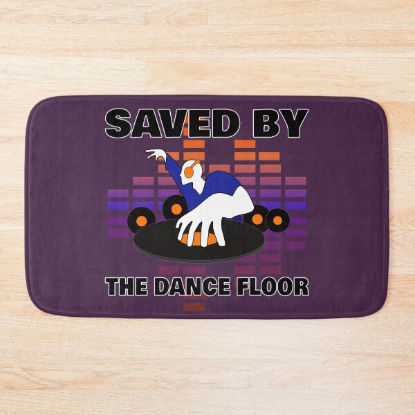 Item preview, Saved By The Dance Floor - Orange Blue Purple - Scratching Djay Record  designed and sold by NoMatterLab.