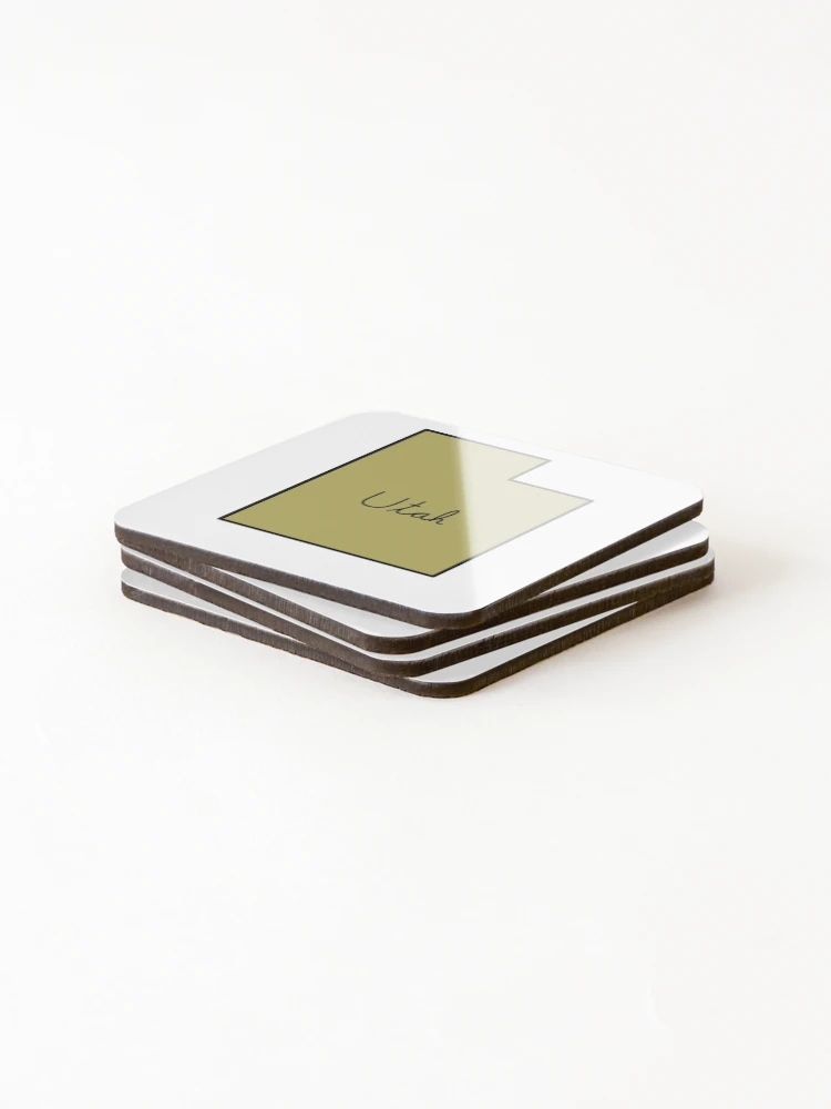 Thumbnail 4 of 5, Coasters (Set of 4), Utah designed and sold by RMSdesigns.