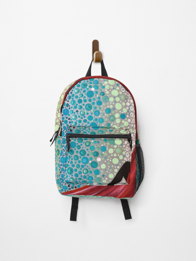 Thumbnail 1 of 3, Backpack, Lady In Red designed and sold by StuartMalcolm.