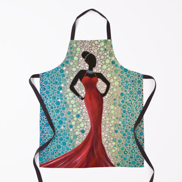 Item preview, Lady In Red designed and sold by Deborah Malcolm Art.