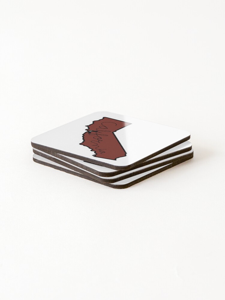 Thumbnail 4 of 5, Coasters (Set of 4), California designed and sold by RMSdesigns.