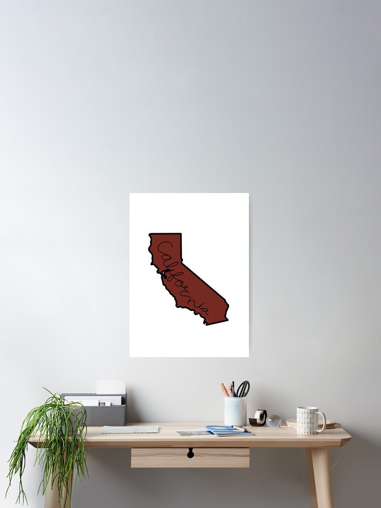 Thumbnail 2 of 3, Poster, California designed and sold by RMSdesigns.