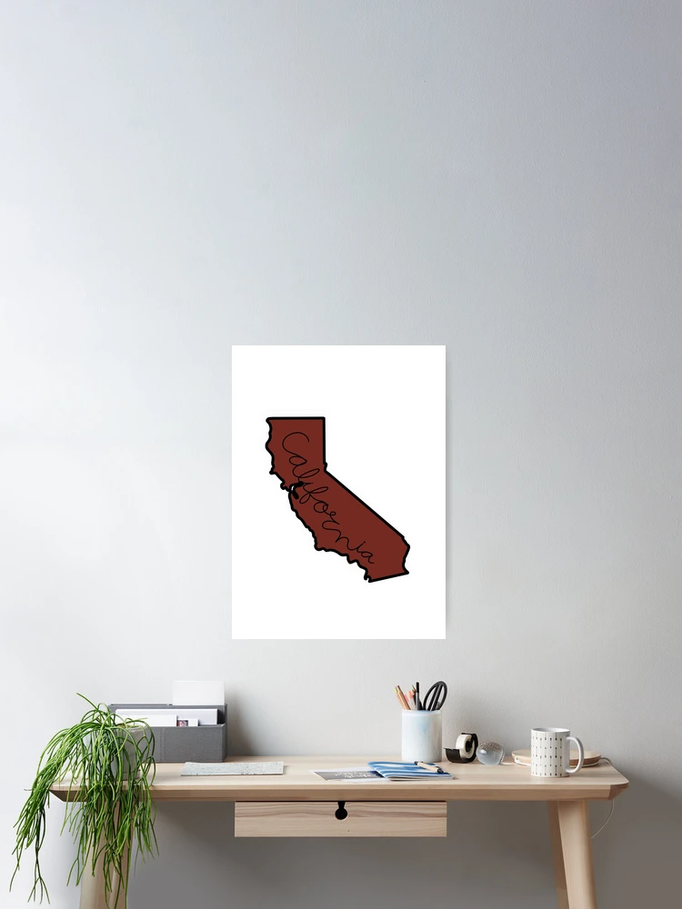 Thumbnail 2 of 3, Poster, California  designed and sold by RMSdesigns.