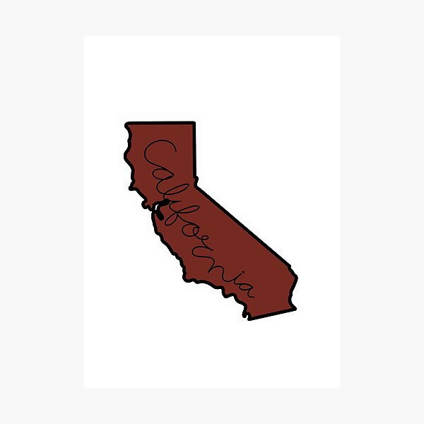Item preview, California  designed and sold by RMSdesigns.