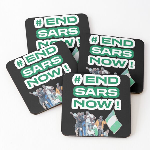 Item preview, End SARS Now Flag Protest against police brutality in Nigeria. designed and sold by Matthew Gosling.